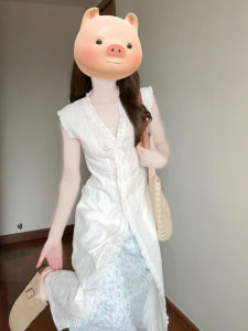 QINGMUZI | Elegant Zen-style Chinese Dress Set