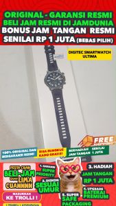 DIGITEC ORIGINAL SMARTWATCH PRIA DIGITEC ULTIMA BLUE - MEN TR - RUBBER - BLUE - JAMDUNIA / JAM DUNIA JD18  JAM TANGAN PRIA JAM TANGAN SMARTWATCH JAM PRIA JAM TANGAN ANTI AIR $ DIGITEC ULTIMA JAM TANGAN DIGITAL S003