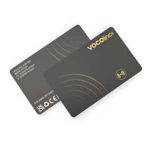 VOCOlinc Ultra-thin Wallet Tracker Card Smart Tag Wallet Tracker Bluetooth Pairing Find My Item Finder Anti-lost Alarm Locator