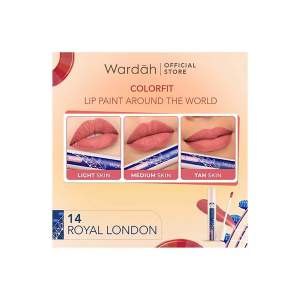 Wardah lip paint lipcream tahan lama original