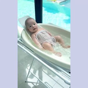 MURMUR Baby Bidet ที่รองอาบน้ำ เป็นที่ล้างก้นเด็ก ที่สามารถเสริมความพร้อมของห้องอาบได้ง่าย