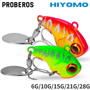 PROBEROS 1 Chiếc Mồi Câu VIB Mini 6G 10G 15G 21G 28G Mồi Câu Cá Cứng Chìm Dạng Thìa Kim Loại Đúc Dài DW537