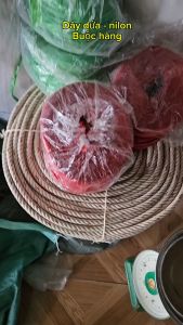 10 CUỘN dây buộc nilon hàng đẹp ướt đủ màu