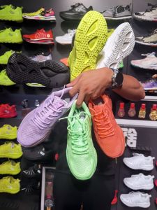 Bmai Expedition PURE Thick Bottom Super Soft Lightweight Running Shoes Fitness Aerobics Indoor Shuttlecock Sports Sneakers