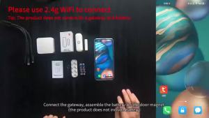 Zigbee WIFI Home Burglar Alarm TUYA Smart Door Open/Close Detectors Window Sensor App Alert Home Security Alexa Google Assistant