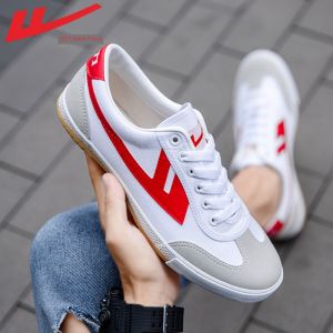 Mens Breathable Running Shoes Canvas Athletic Sneakers Flat Heel Rubber Outsole Low Top Casual Sports Shoes for Youth