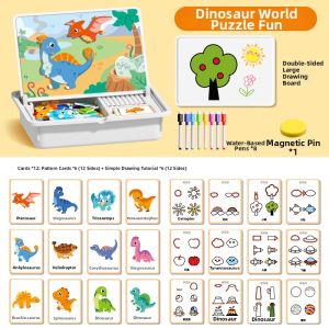 TAOZIAWA | Educational Magnetic Puzzle Building Blocks 3-6 Years