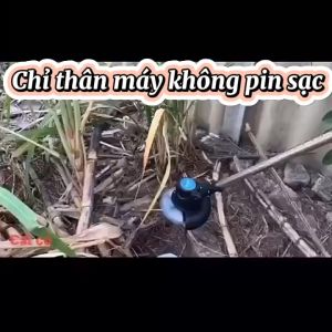 THÂN MÁY CẮT CỎ DÙNG PIN CÓ CHÂN PIN PHỔ THÔNG Công Suất Cực Khoẻ Tặng Bộ Phụ Kiện Lưỡi Cắt