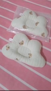 Gối Ngủ Cotton Nguyên Chất Chống Mạt Hoạt Hình Cho Bé Gối Đầu Cho Trẻ Sơ Sinh Thêu Thoáng Khí Giặt Được 30*20CM