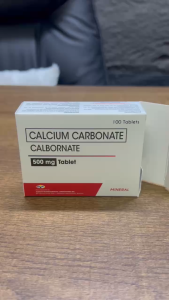 Calbornate Calcium Carbonate 500 mg Tablet