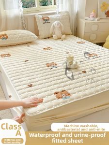 MENGWEIJUE | Waterproof Incontinence Thick Cotton Breathable Machine Washable Bed Cover