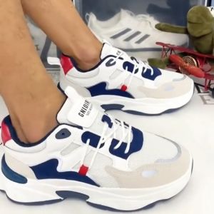 Keeping Sepatu Sneakers Pria Sepatu Olahraga Jalan Cowok Travelling Anti Slip Sport Shoes KSR733