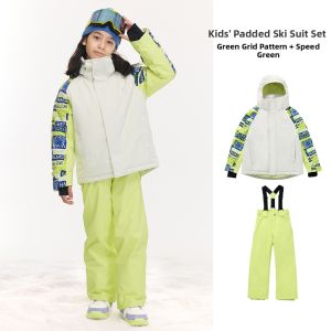 VECTOR | Padded Thicken Warm Kids Ski Suit Set