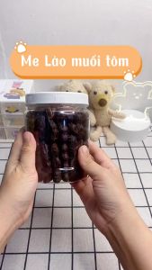 Hủ 500g me lào chua ngọt kèm muối tôm tốt cho mẹ bầu