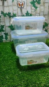 HITACO - Hộp Nhựa Chữ Nhật Bông Trong Suốt 800/1800/3300ml Hộp Nhựa Đựng Thực Phẩm PP An Toàn