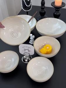 ZEROKY CLAN | Elegant High-End Ceramic Ramen Bowl