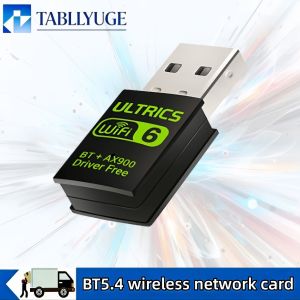 AX900 USB WiFi Adapter 2.4GHz Dual Band WiFi Adapter for Computers Supports MU-MIMO OFDMA Compatible with Windows 10/11 System