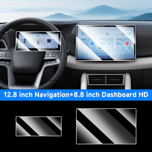 Car Tempered Glass Protective Film For BYD Atto 2 Yuan Pro/UP EV DM-i 2025 2026 GPS Navigation Dashboard Display Screen Stickers