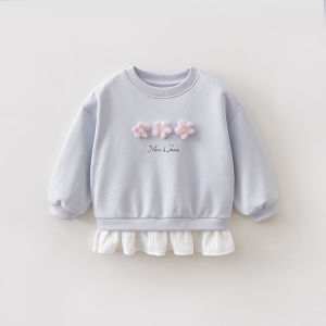 Marc&Janie | 3D Flower Lace Girls Hoodie