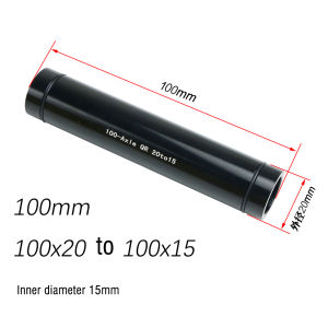  MTB Bike HUB Barrel Shaft Bicycle 20mm Thru Axles To 15mm Thru Axle Adapter 100/110mm Fork Aluminum Alloy Cycling Accessories