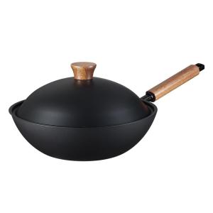CAROTE | Rustproof Non-stick Iron Wok