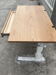 Solid Wood Childrens Study Desk Oak Cherry Black Walnut Student Desk Writing Desk Household Hand-Cranked Liftable Desk