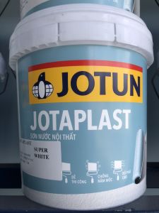 Sơn nội thất JOTUN JOTAPLAST WHITE (5lít-17lít).  Dễ thi công và có độ che phủ tốt.