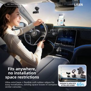 Lisen | Navigation Specialized Car Phone Mount Vacuum Suction