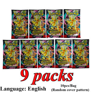 Bandai | 90-360 Pcs Pokemon Card ASCENDED HEROES Evolutions English Booster Battle Pokemon Card Game Carte Trading Collection Cards Gift