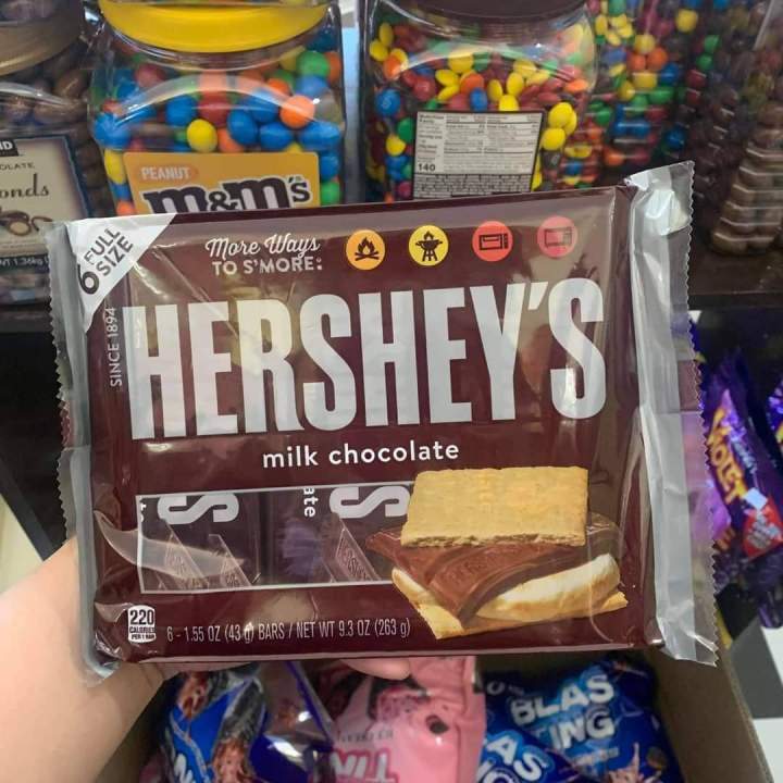 Hershey's 6 Pack Full Size Chocolate