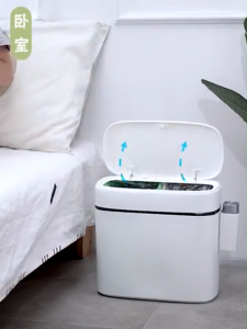 【1-3 Days Delivered】With Lid Trash Bin 12L Dustbin For Kitchen Rubbish Bin Small Dustbin With Lid Garbage Bin Dustbin for Bedroom