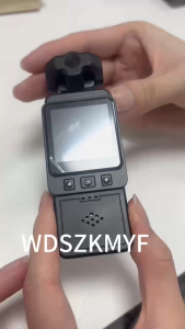 Handheld 1080p 180 ° Rotating Mini Portable Anti-shake Camera Wearable Night Vision Wifi Sports Camera Cycling Recorder