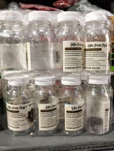 Botol air zam zam 80 ml isi 25 pcs