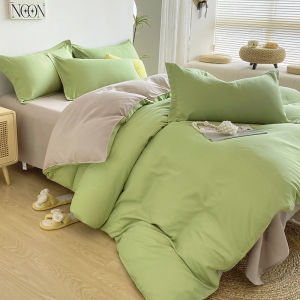 Solid Color Duvet Cover Macaron Series Quilt Cover Plain Single/Queen/King Quilt Cover Soft Comforter Cover