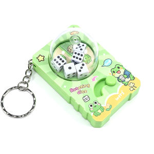 Stress Relief Fun Dice Keychain Toy