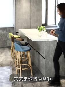Luxury Modern Minimalist Bar Stool Iron Art High Chair