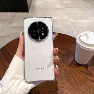 Clear Case for OPPO Find N5 Fold Shockproof Transparent Slim Hard PC Back Cover Protective Phone Casing Accessories for OPPO Find N5