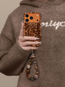 YOUSIDUN | E apple 17promax mobile phone case iphone17 leopard 17pro cute kitten 16 with lanyard imd 15 13 explosive