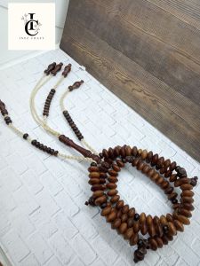 ❤️ INEZ CRAFT ❤️ Tasbih tijani kayu nogosari nagasari T46