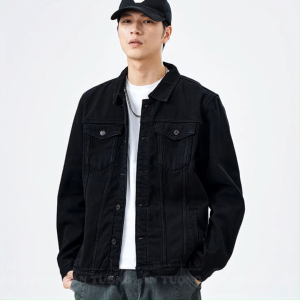 Áo khoác JEANS nam nữ basic AJ001 mẫu khoác bò Denim mặc thường ngày tôn dáng phong cách