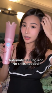 Stryv MiniCurler Automatic Hair Curler Anti-Tangle 3 Temperature Settings Travel-Friendly