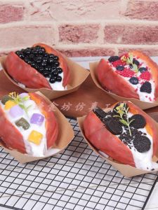 Fancy Baked Sweet Potato Model Artificial Model Street Snack Roasted Sweet Potato Fancy Roasted Sweet Potatoes Cheese Baked Sweet Potato Model