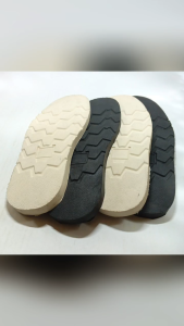Sol Potong Outsole Sepatu Boot Pria Redwing Karet Premium Hitam Putih - Shoes 032