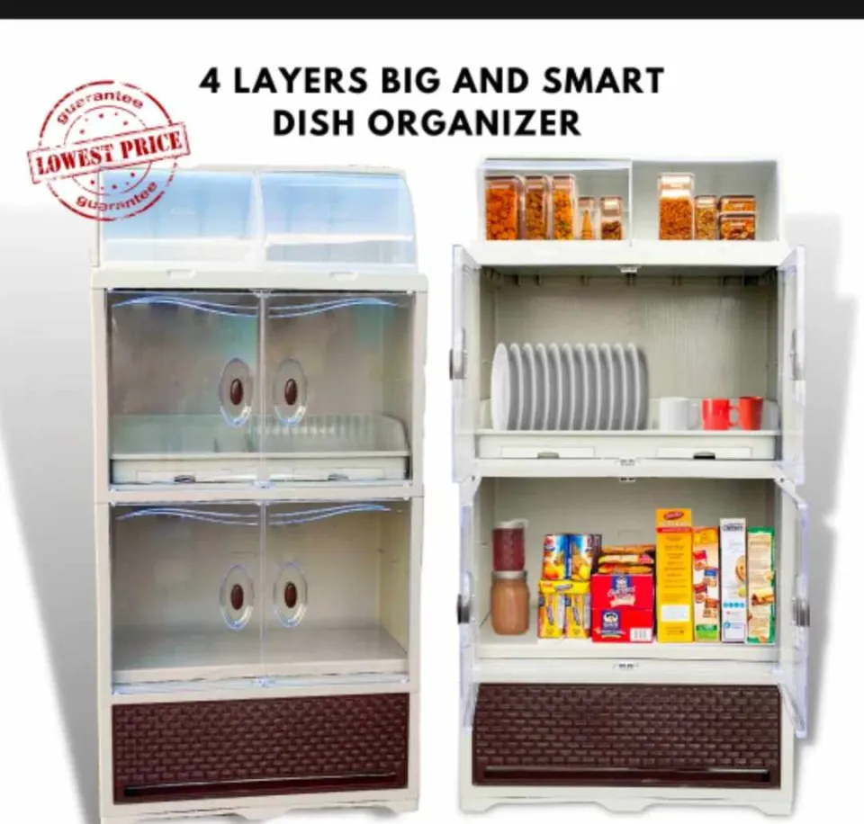 Jolly 821 Terence with two cabinet hot sell super rattan dish - Main Image