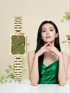 OLEVS | Đồng Hồ Nữ Đẹp Sang Trọng Hình Vuông Nhỏ