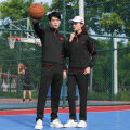 Men's and Women's Podium-Wear Autumn and Winter Chinese Team Basketball Sports Suit Martial Arts Table Tennis Training Fitness Wear National Service Red. 
