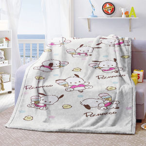 PC Dog Pochacco Pacha Dog Blanket Office Heattech Cover Leg Air Conditioner Quilt Blanket Kindergarten School Blanket