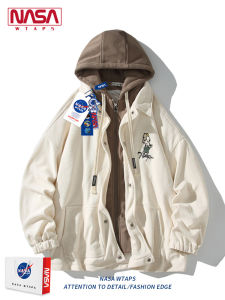 NASA WTAPS | Áo Khoác Dài Tay Hoodie Phong Cách Thoáng Mát Cho Nam Mùa Thu Đông