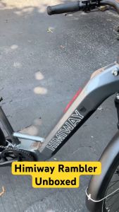 จักรยานไฟฟ้าคู่ใจคนเมืองสุดเท่จาก USA HIMIWAY รุ่น RAMBLER ปี 2026 ทรงพลังและพร้อมลุยทุกเส้น คุณภาพพรีเมี่ยม ที่แรกที่เดียวในไทย