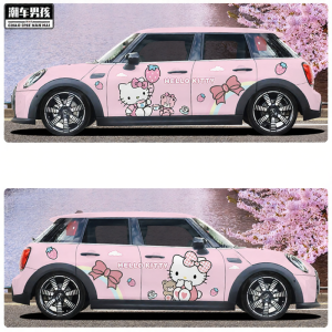 NPC | Custom Hello Kitty Side Car Stickers